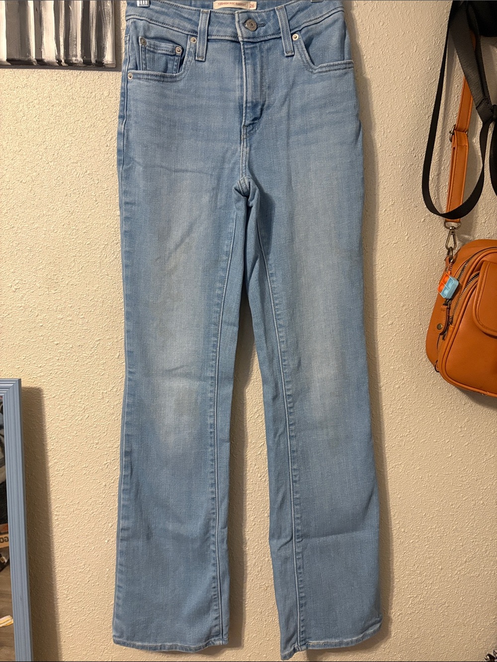 Levi's Light Blue Flare Jeans
